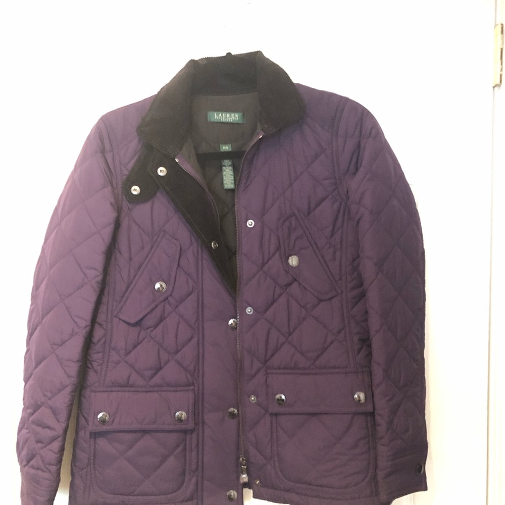 Polo Ralph Lauren Purple Jacket Petite S